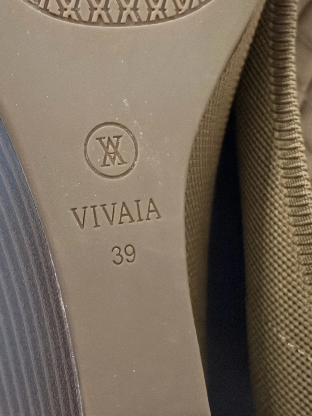 VIVAIA Wedge 2.0 ARIA Pointed Toe Brown Knit Comfort Heels Size 8.5 US 39EU NEW